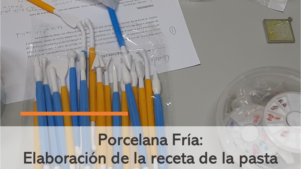 Porcelana Fría: Elaboración de la receta de la pasta